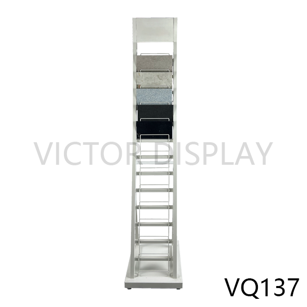 Metal Quartz Granite Sample Display rack VQ137.png