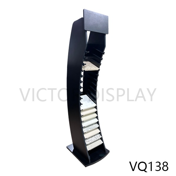 Customize Quartz Stone Wooden Display Stand VQ138.png