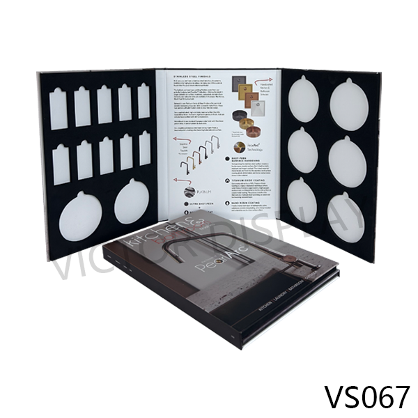 Stainless steel sample display book VS067.png
